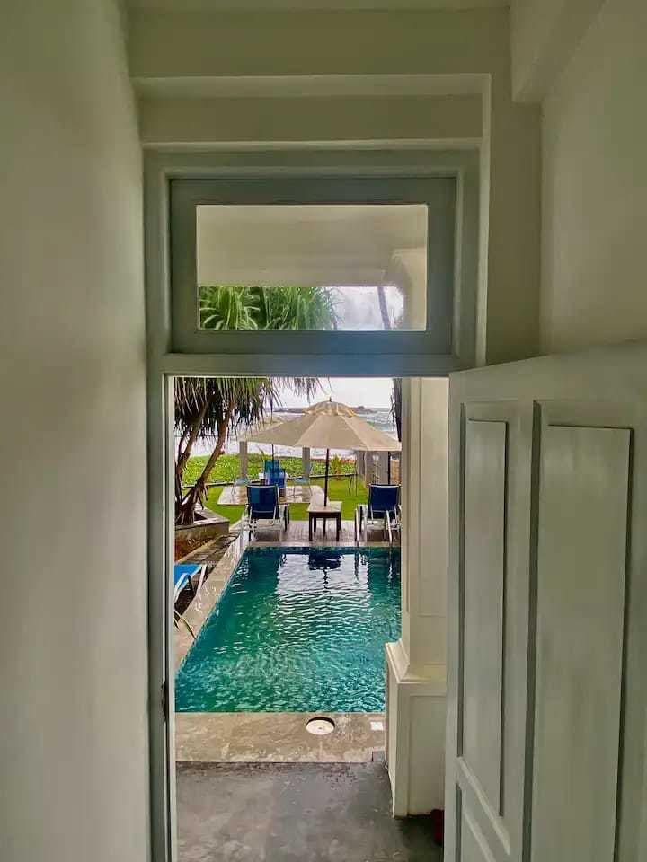 On the Beach Luxury Villa  for Sale in Ambalangoda - 16 Perches - 6 Rooms -170Mn