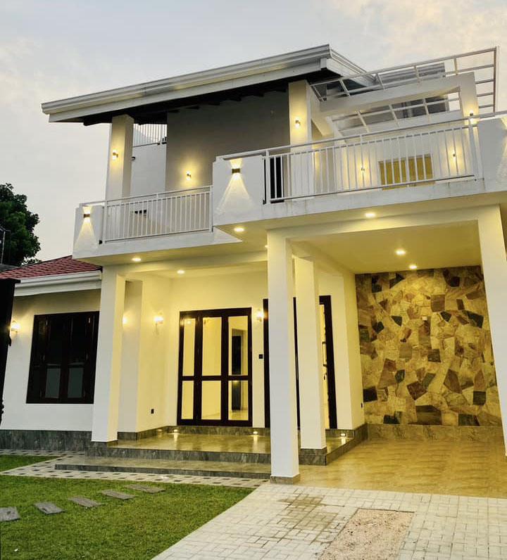 Brand New Two-Story House for Sale, Kochchikade - 10P, 3 BR - 40 Mn