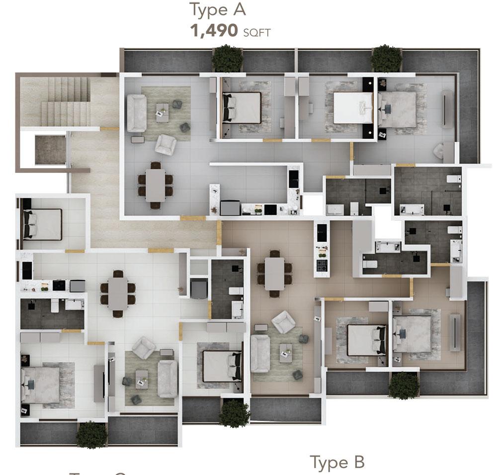 Monolith Classic 02 – Luxury Apartments for Sale in Mount Lavinia